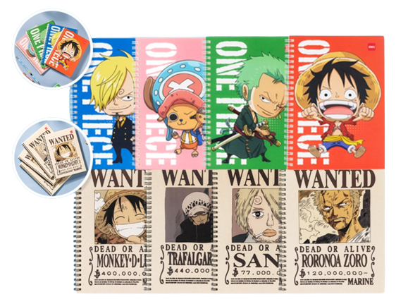 One Piece Spiral Notebook