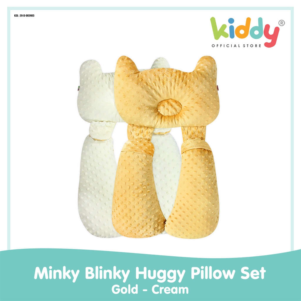 Minky Blinky Huggy Pillow Set 1