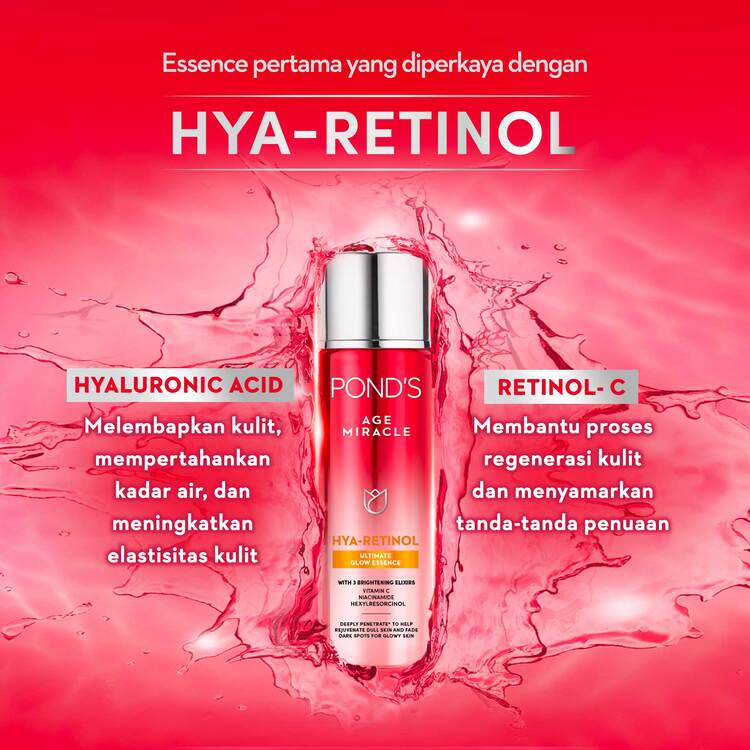 Unilever Pond's Age Miracle Hya-Retinol Ultimate Glow Essence with Vitamin C & Niacinamide