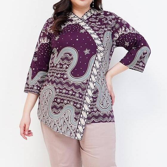  Bigisize Mrs1 Blouse Batik Jumbo 187
