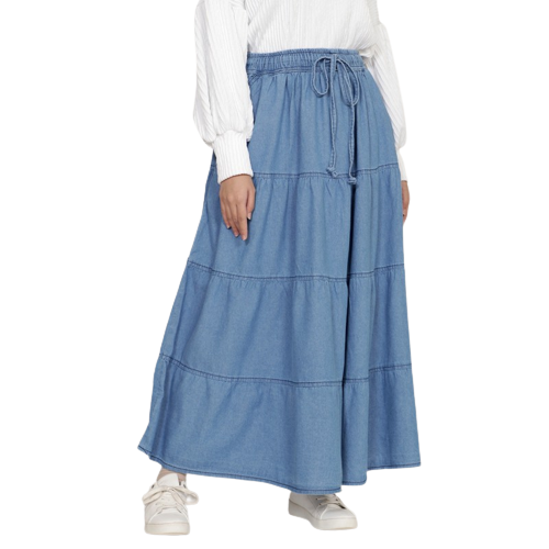 Long skirt Denim Aurora
