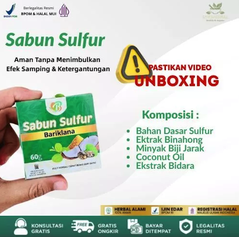 Bariklana Sabun Sulfur 2
