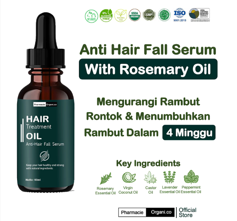 Pharmacie Organi.Co Hair Treatment Oil Anti-Hair Fall Serum