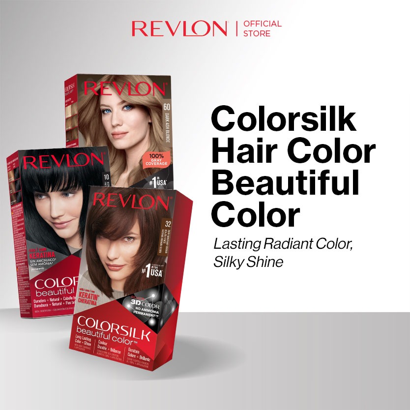 Revlon ColorSilk Beautiful Color Hair Color 54 Light Golden Brown 3