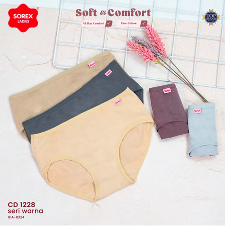 Prakarsa Jaya Sentosa Sorex CD Basic Cutting Midi Katun Adem 1228