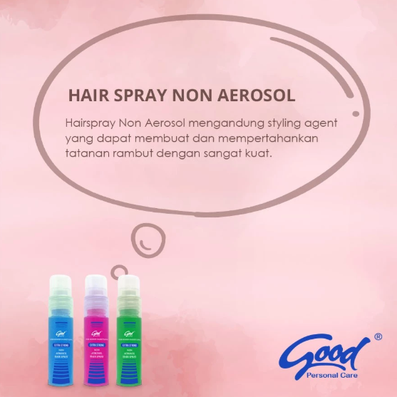 Kosmindah Wangi Good Hair Spray Non Aerosol