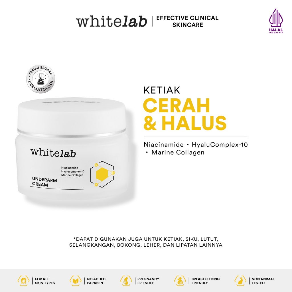 Natura Deca Kosmetika Whitelab Underam Cream