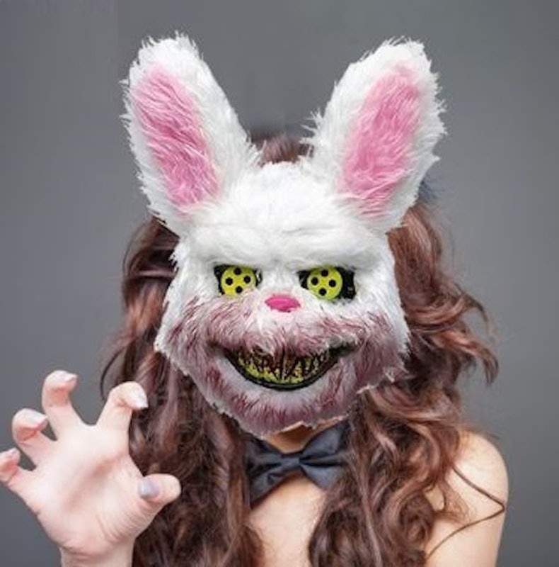 Halloween Bloody Mask Bear and Rabbit 1