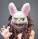 Halloween Bloody Mask Bear and Rabbit 1