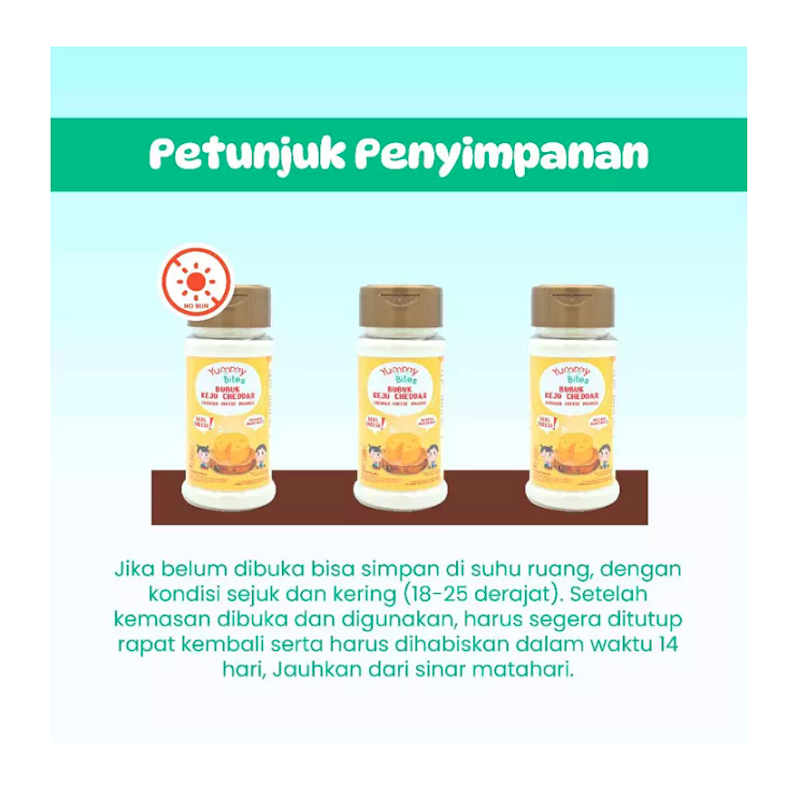 Yummy Bites Bubuk Keju Cheddar 4