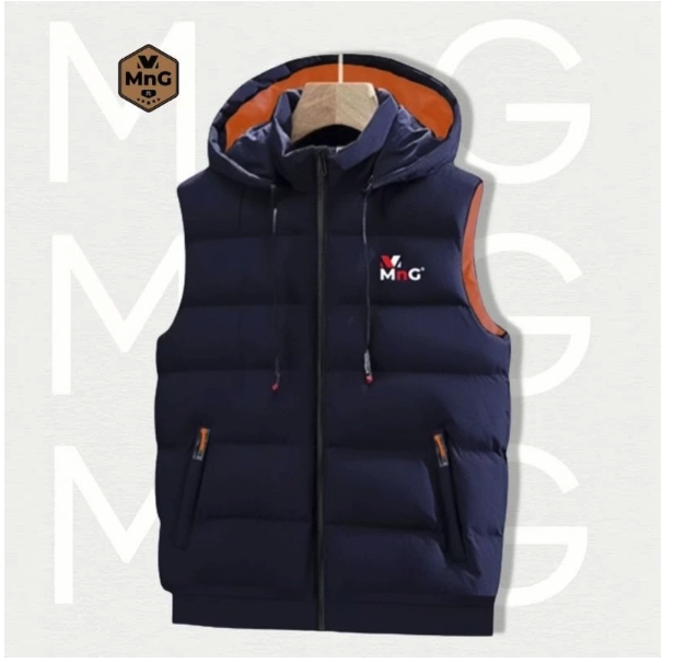 MnG MnG Rompi Vest Pria Dewasa Polos Waterproof Windproof