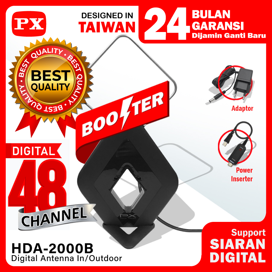 PX Digital TV Antenna Indoor Outdoor  5