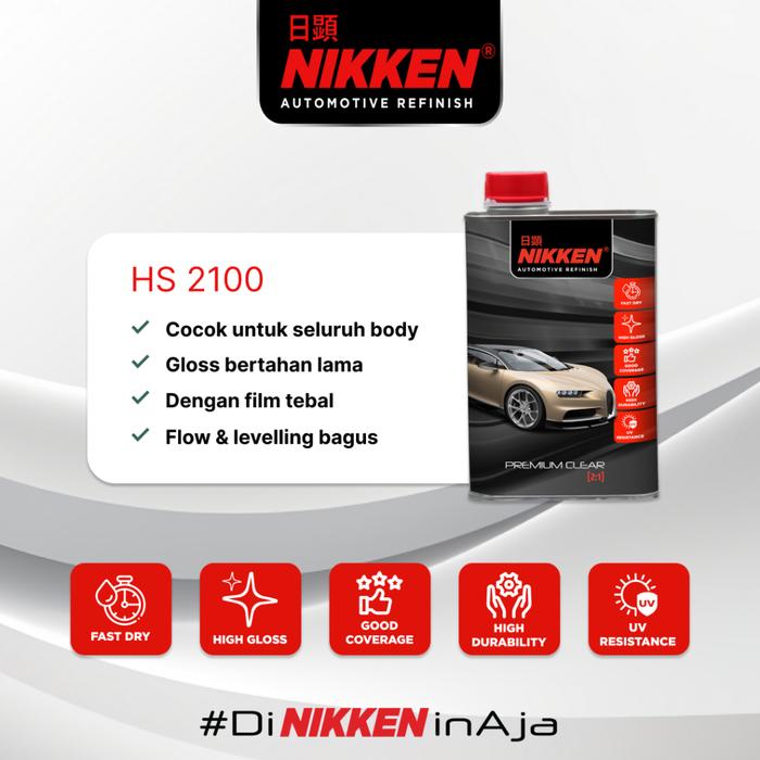 NIKKEN® Clear Coat PU HS 2100 2