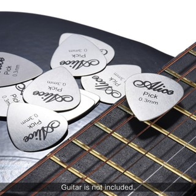 Stainless Steel Pick Guitar 5
