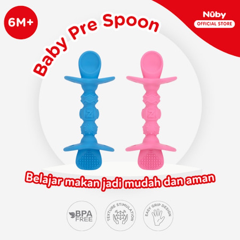 Nuby™ Dippez Silicone Spoon & Dipper 2