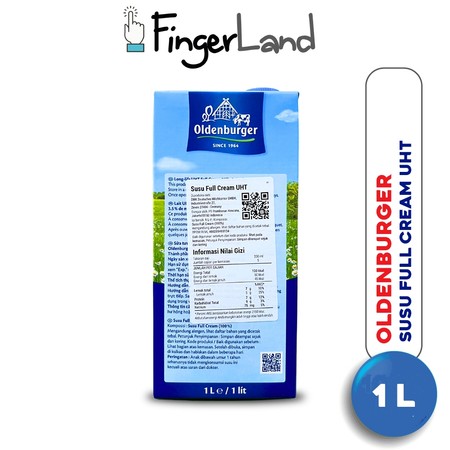 DMK Deutsches Milchkontor Oldenburger Full Cream Milk 3,5% Fat