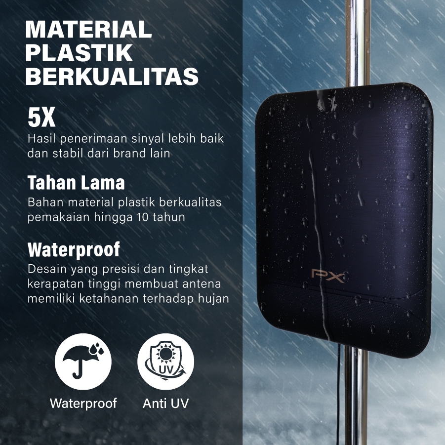  PX Digital Indoor Outdoor Antenna Booster DVBT2 4K DA-6000