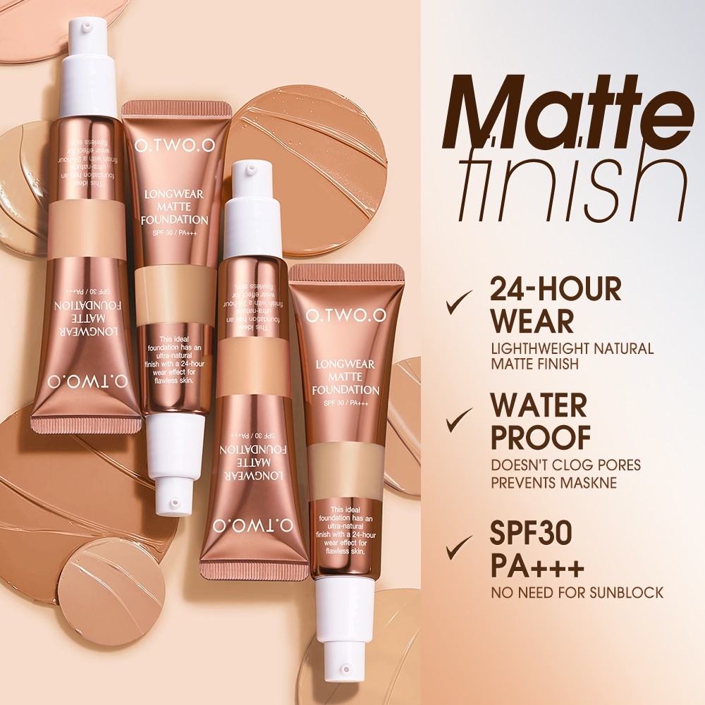 O.TWO.O O.TWO.O Longwear Matte Foundation N220