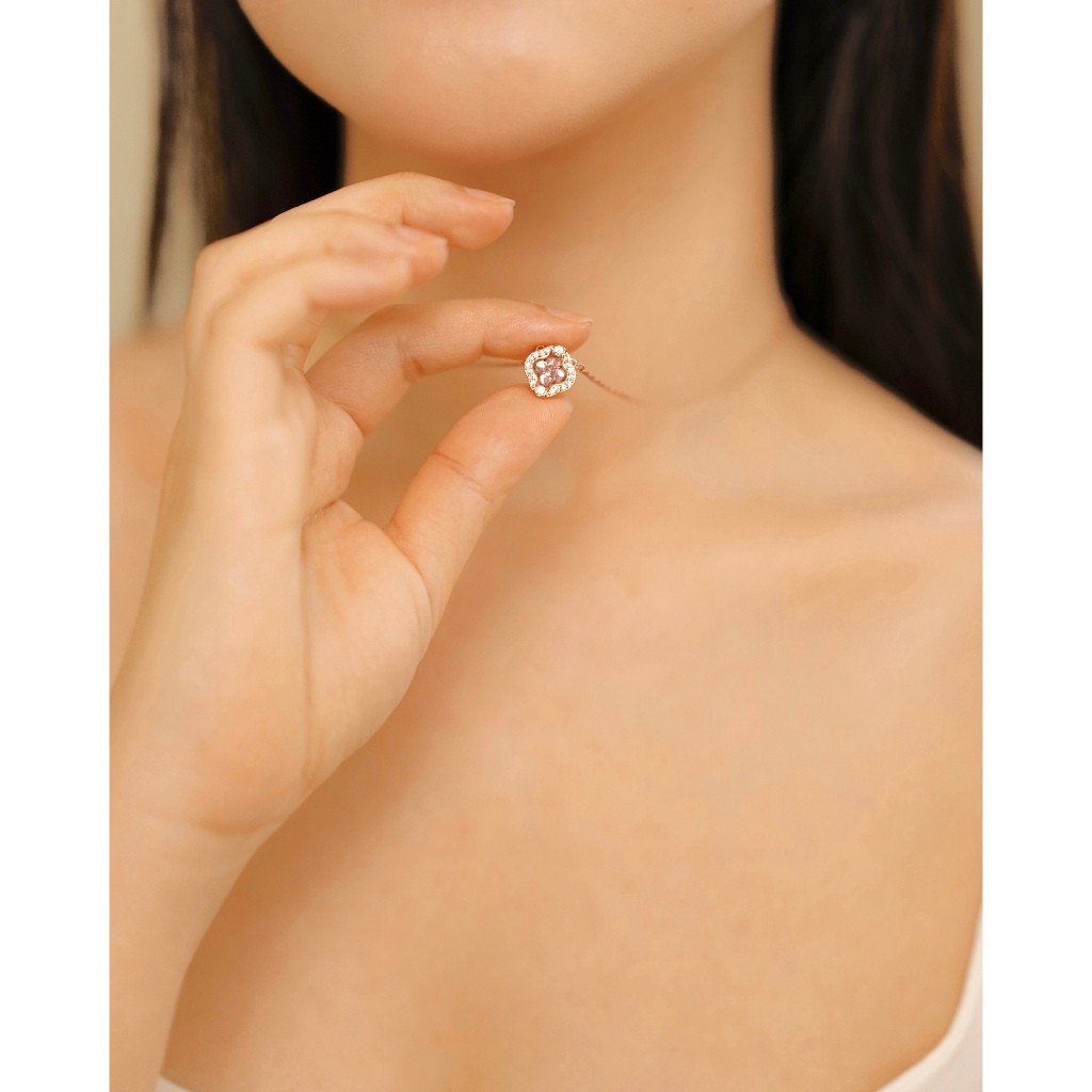 Celest Lillá Rose Gold Necklace Jewelry