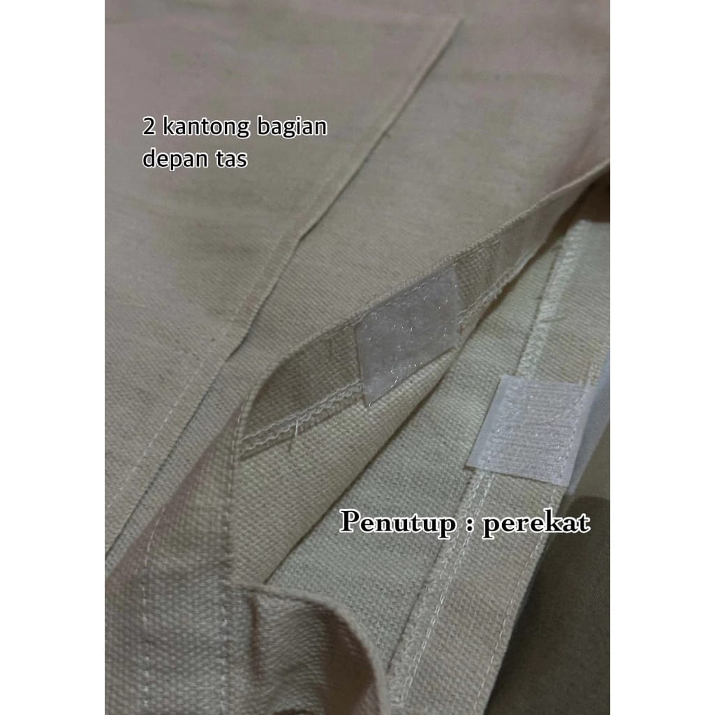  Tas Jalanku Totebag Kanvas Karakter Lucu