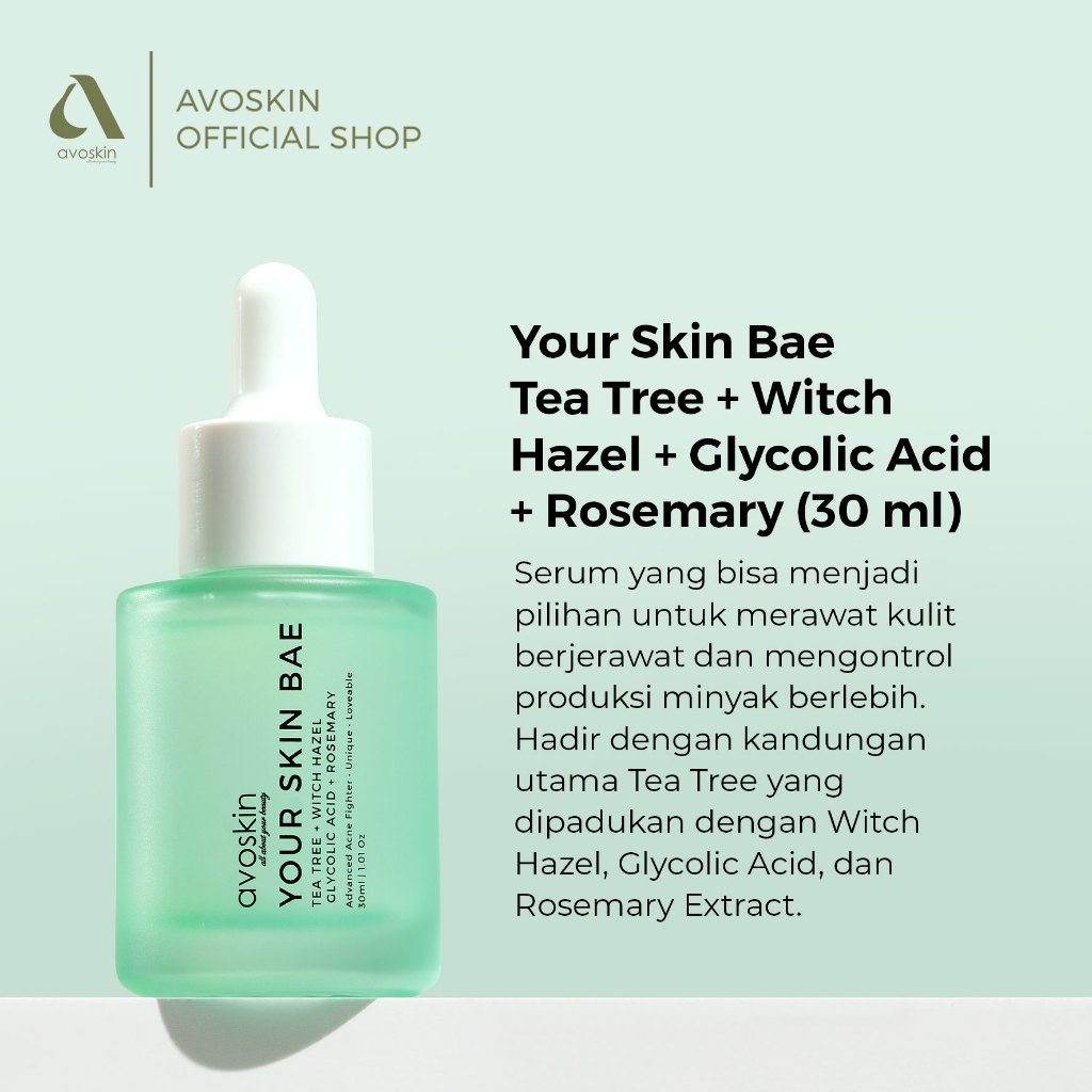 AVO Innovation Technology Avoskin Your Skin Bae Tea Tree 