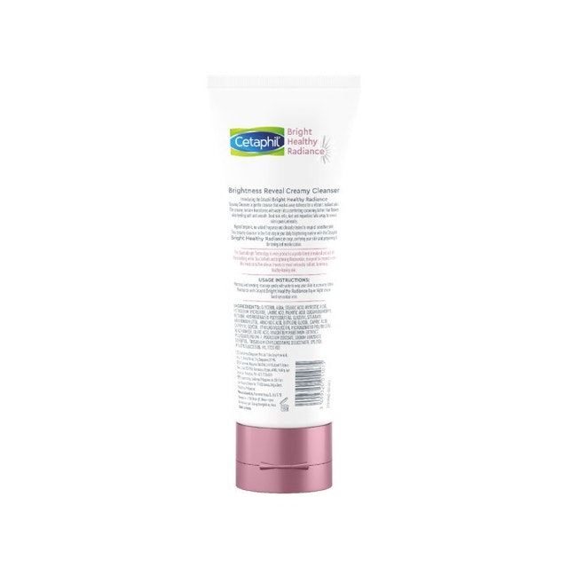 Galderma Cetaphil Bright Healthy Radiance Brightness Reveal Creamy Cleanser