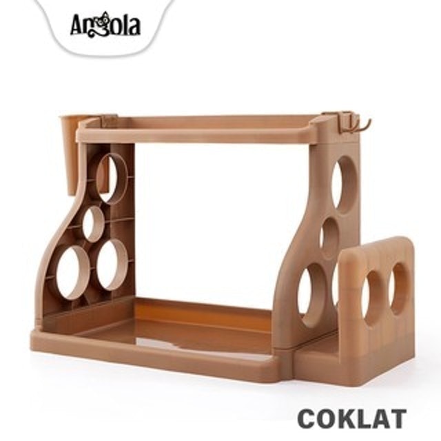 Angola Rak Bumbu Dapur 2 Susun E30