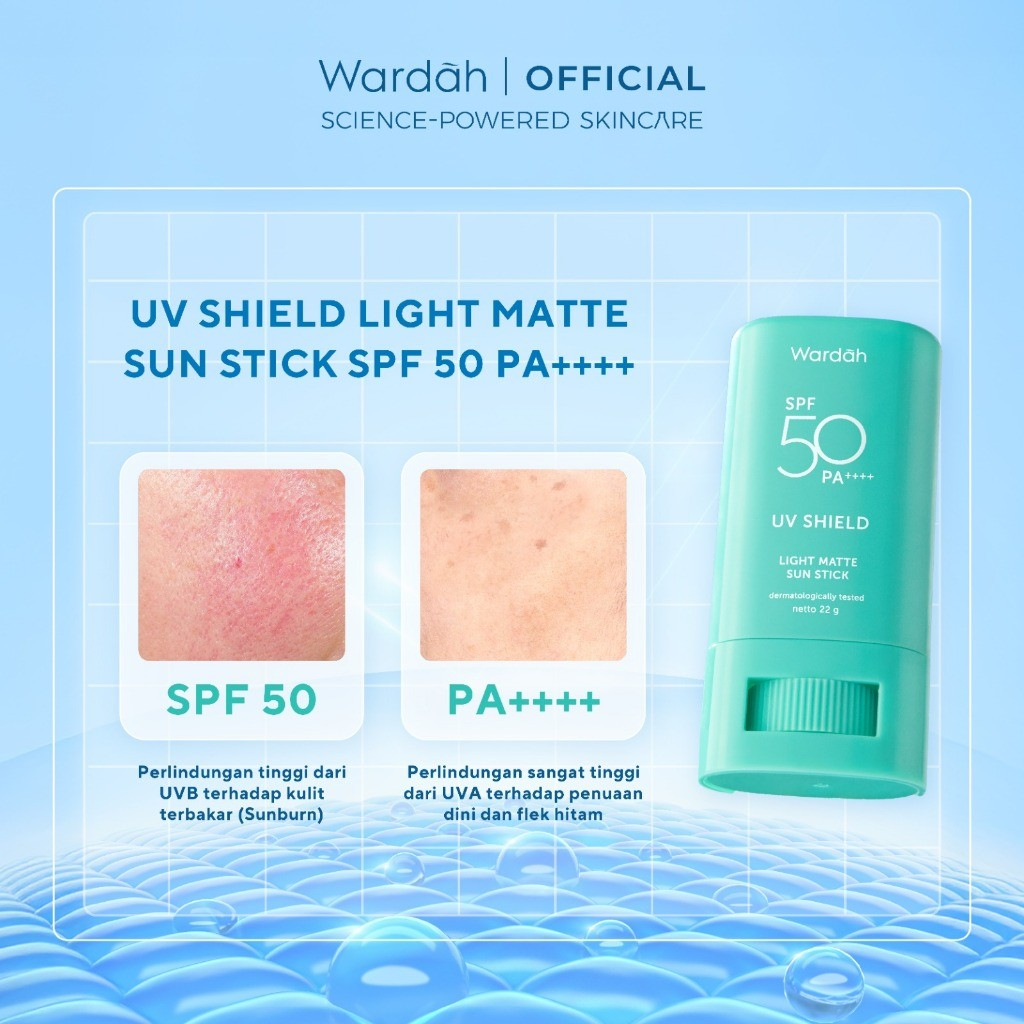 Paragon Technology and Innovation Wardah UV Shield Light Matte Sun Stick SPF 50 PA++++