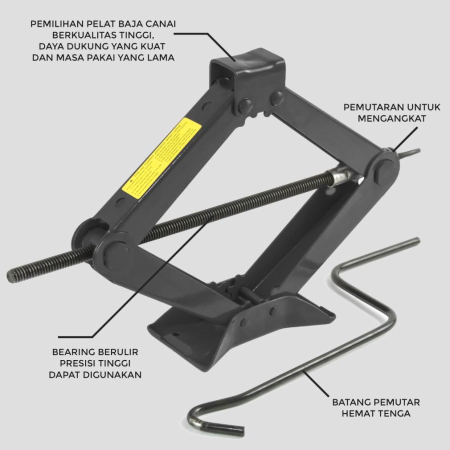  Allefix Dongkrak Jembatan 2 Ton  6647