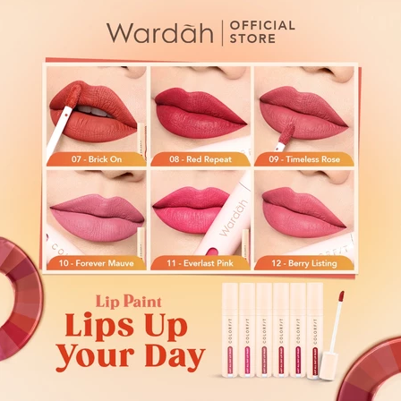 Paragon Technology and Innovation Wardah Colorfit Last All Day Lip Paint 09 Timeless Rose