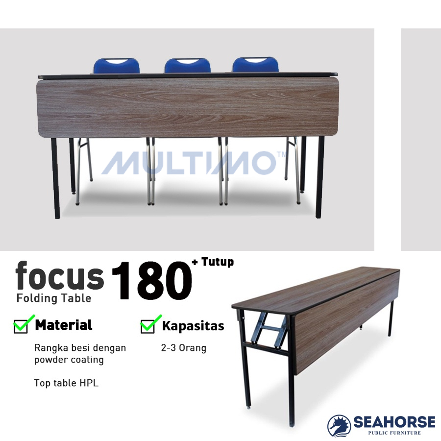 Multimo Seahorse Focus 180 + Tutup HPL