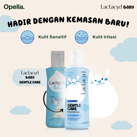 Lactacyd Baby Gentle Care Body & Hair Wash