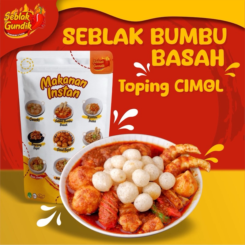 Seblak Gundik Seblak Instan 5