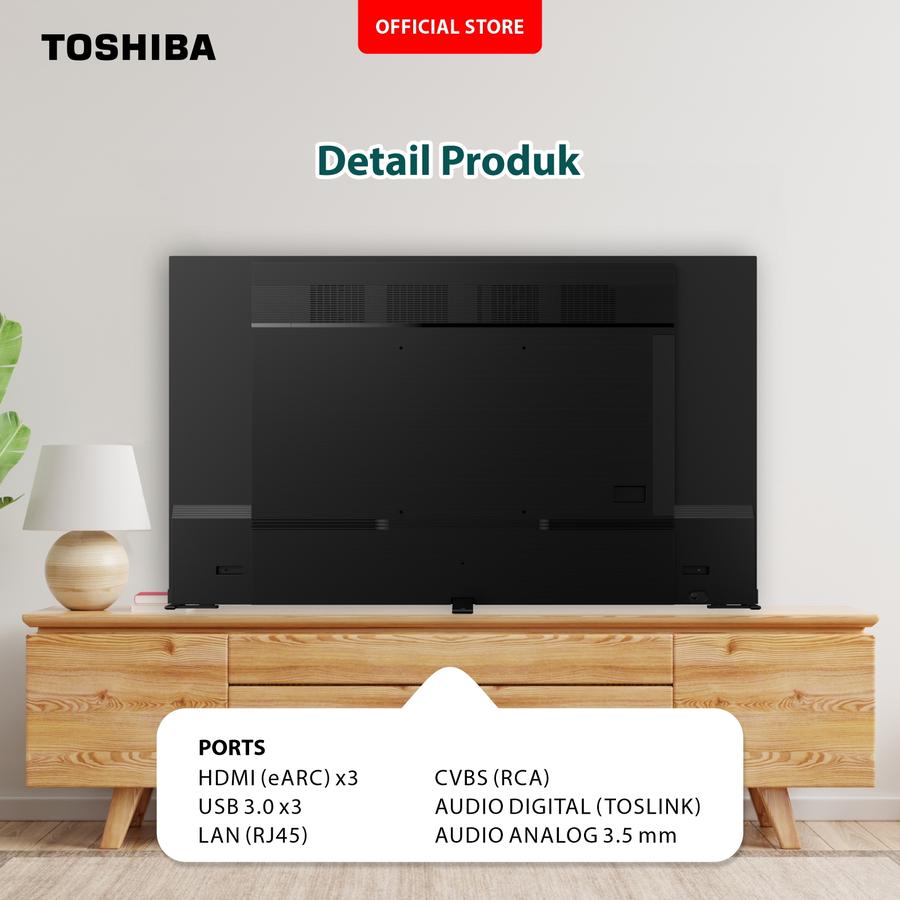Toshiba Toshiba 65" Flagship OLED 120Hz 4K Smart TV 65X9900LP