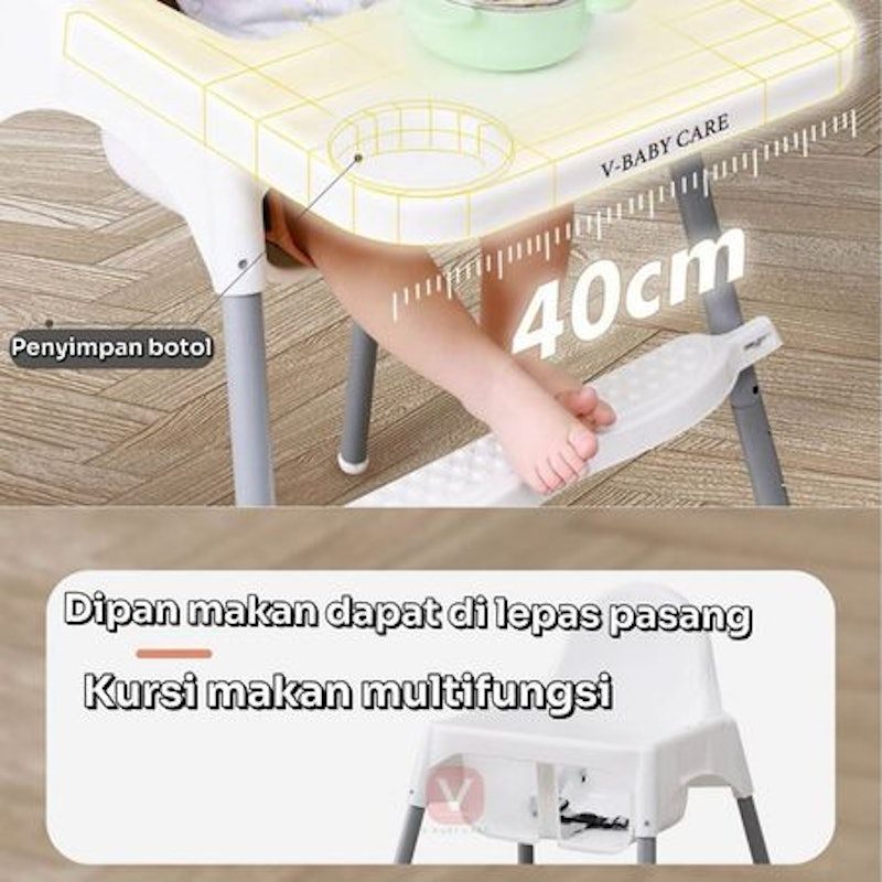 V-Baby Care Kursi Makan Bayi 5