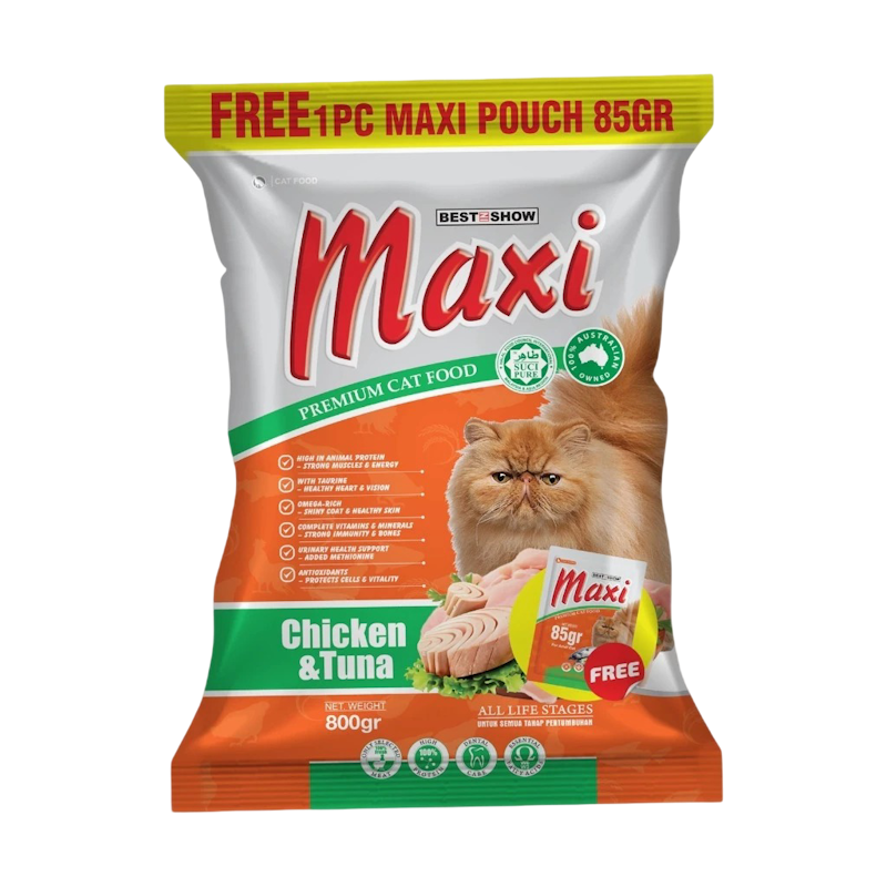 Best In Show™ Maxi Premium Cat Food Chicken & Tuna 1