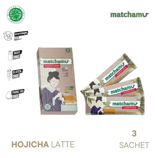 Hojicha Latte Box of 3