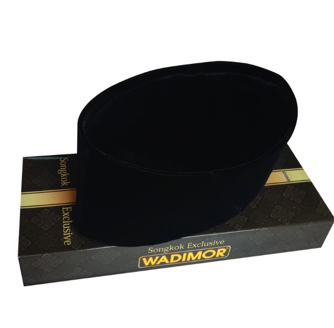 Sukorejo Indah Textile  Wadimor Songkok Peci Hitam Tinggi 10