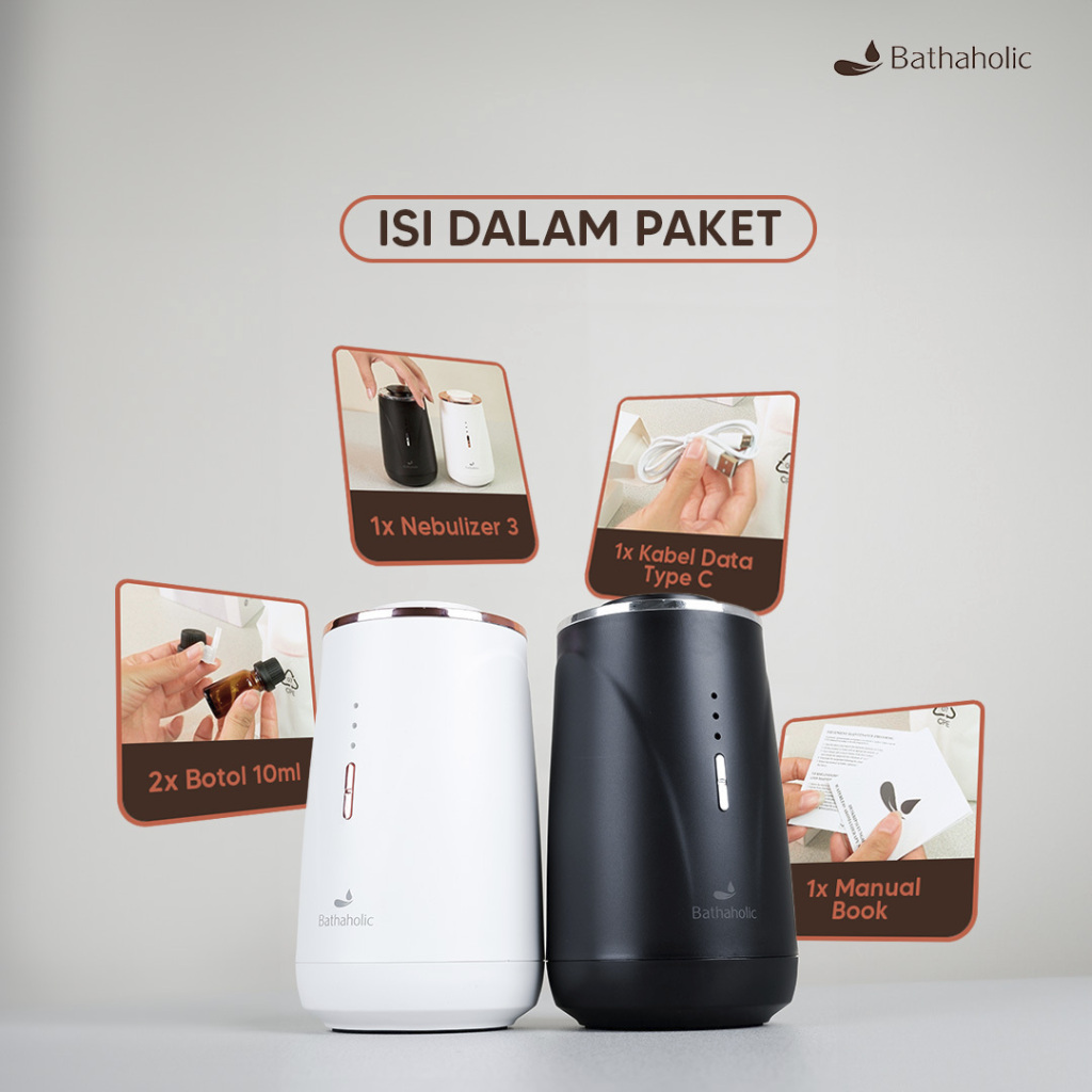 Kreasi Indah Alam Bathaholic Diffuser Nebulizer 3