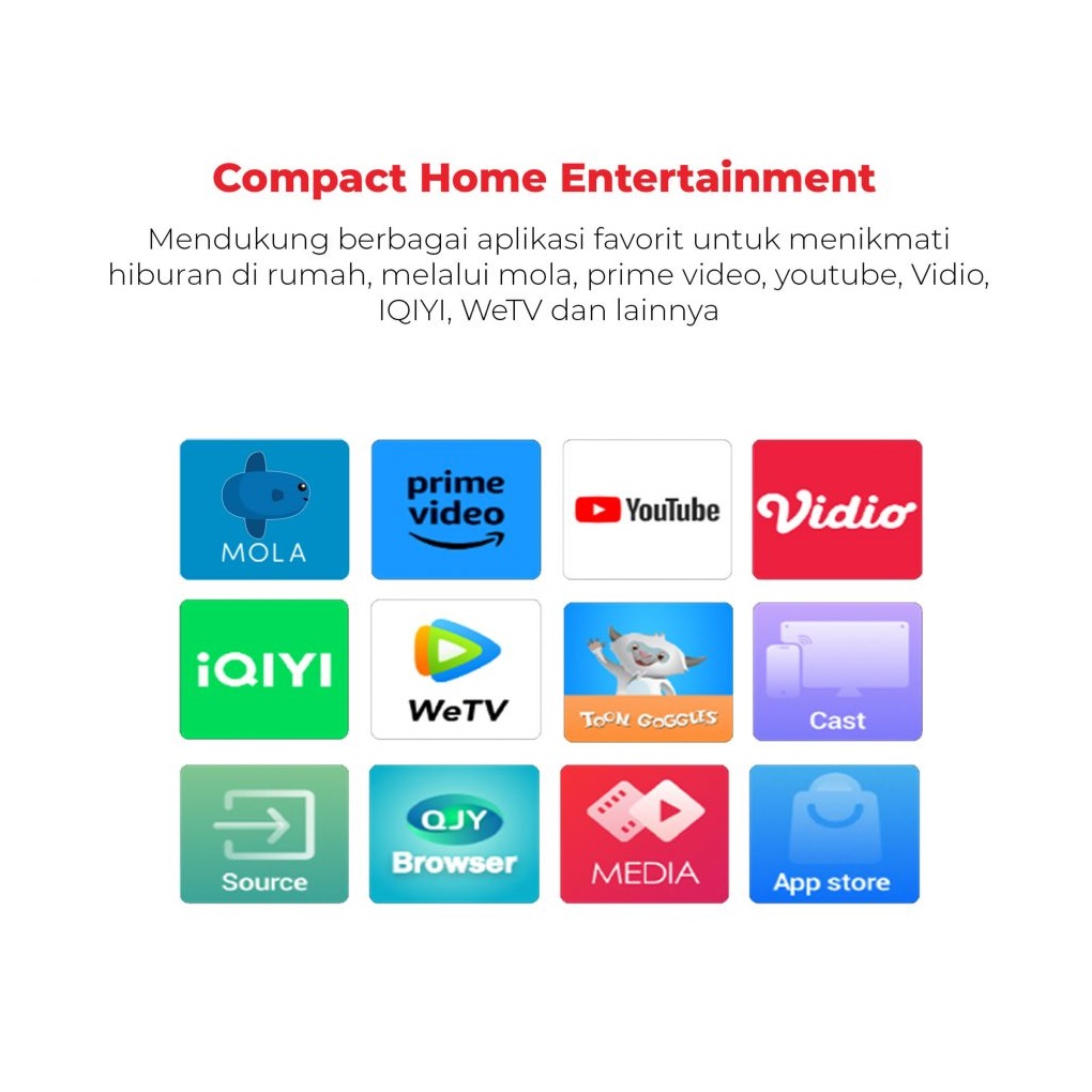 Hartono Istana Teknologi Polytron 24" Smart TV PLD 24CV1869