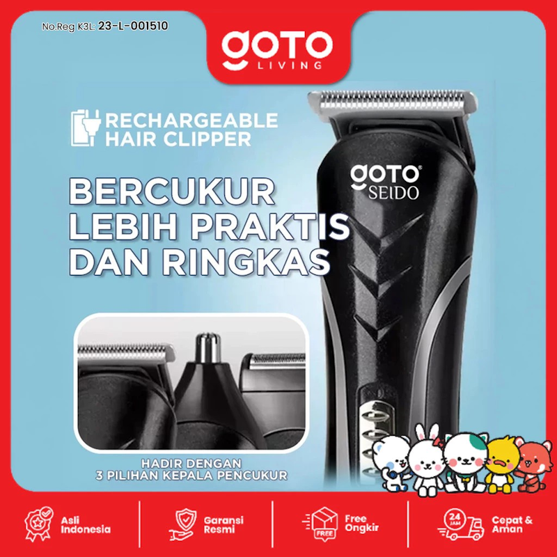 GOTO Seido Rechargeable Hair Clipper