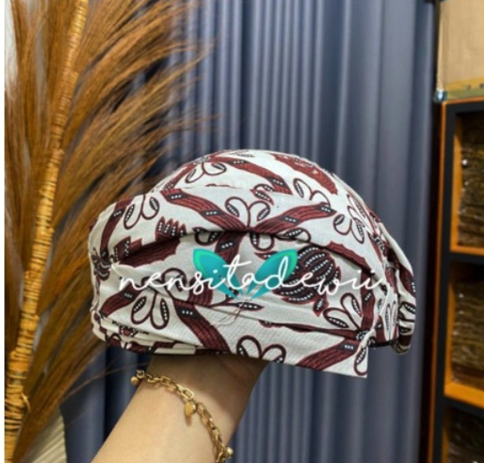  Blangkon Solo Motif Jarik