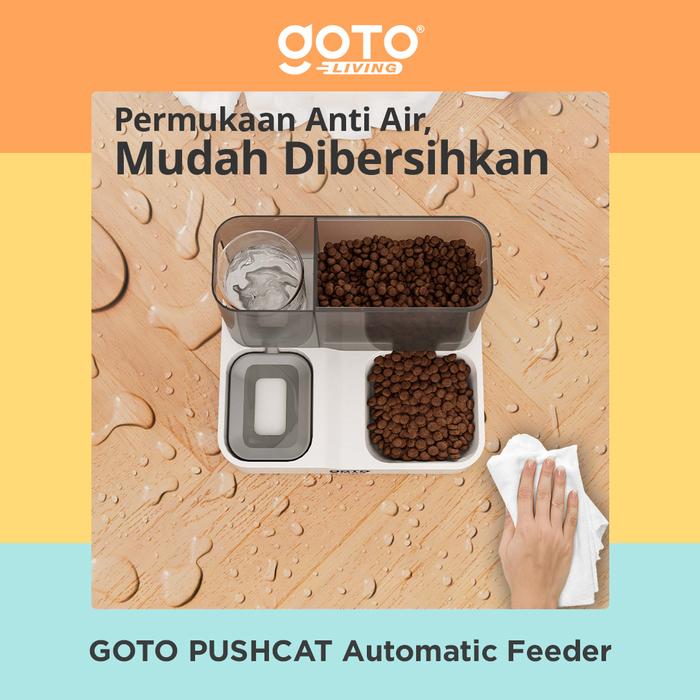 Pilar Niaga Makmur Goto Living Pushcat Pet Feeder
