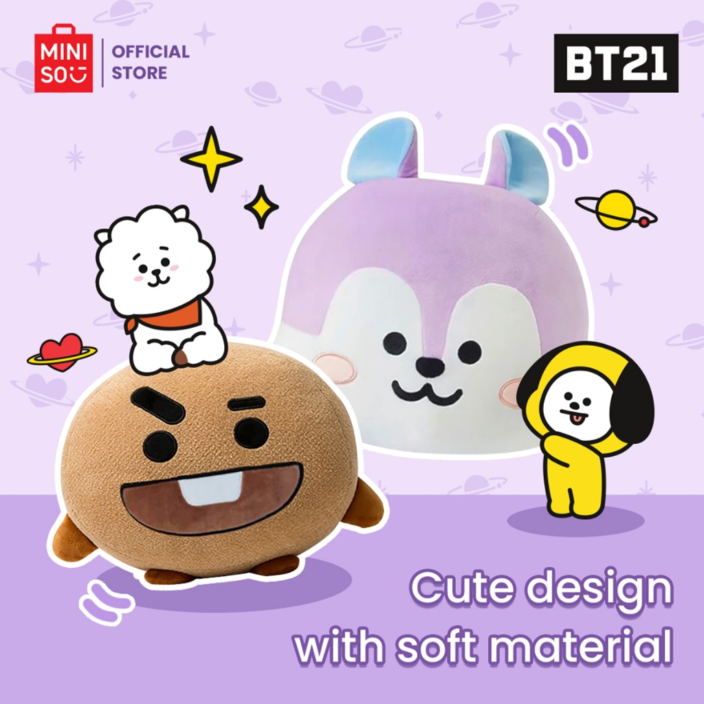 MINISO x BT21 Collection Boneka Bantal Sofa 3
