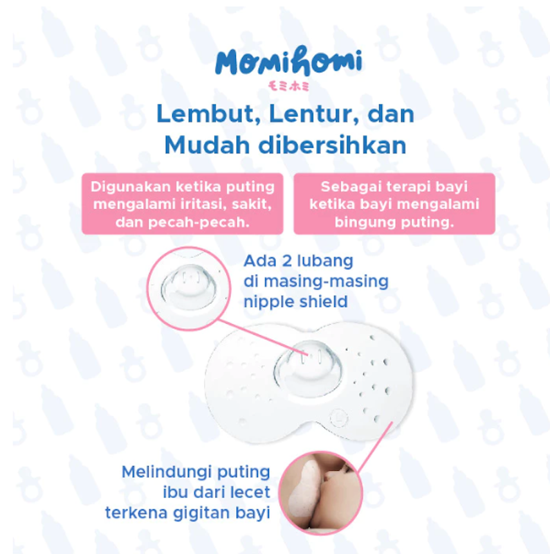 Momi Homi Nipple Shield 2 pcs with Case 2