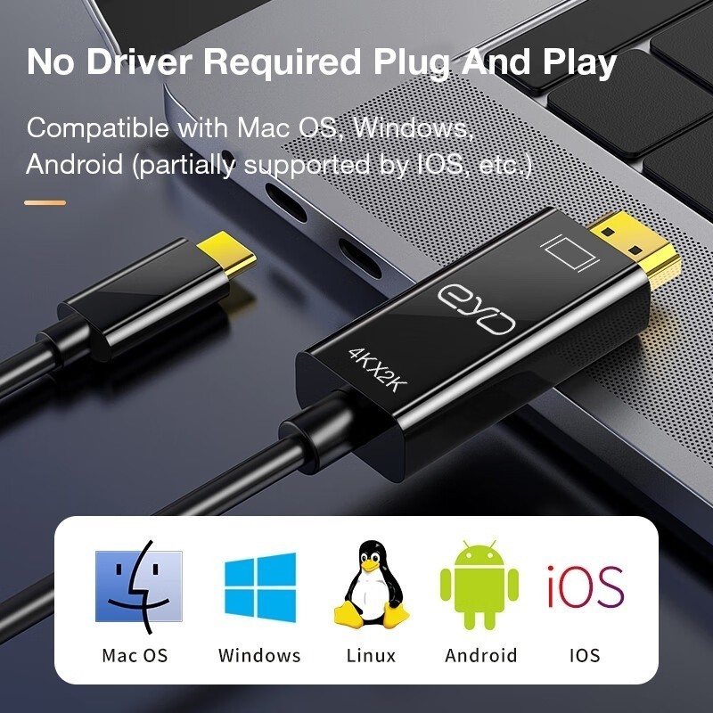  EYD Kabel MHL USB Type C to HDMI