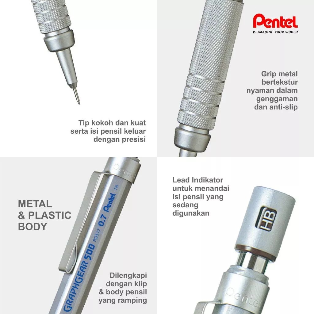 Pentel Pentel GraphGear 500