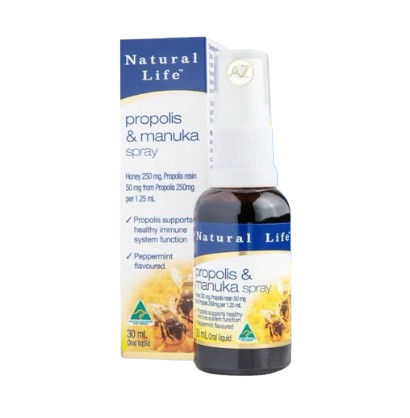 Natural Life™ Propolis & Manuka Spray 