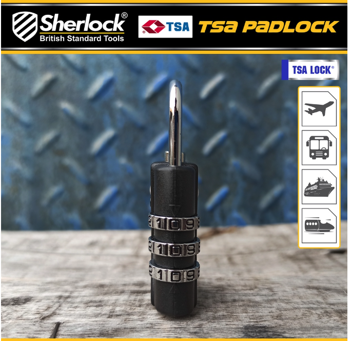 TSA Brass Padlock 5