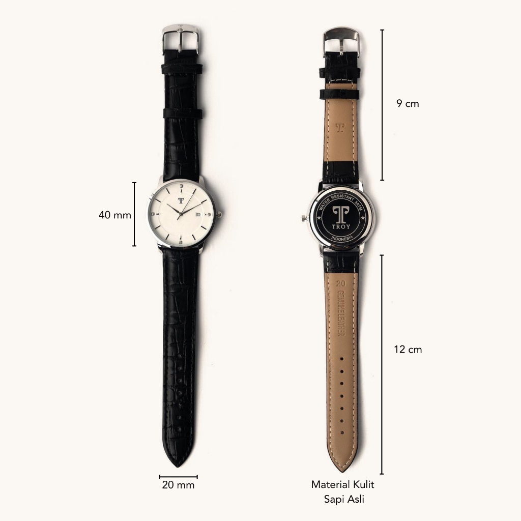 TROY TROY Jam Tangan Pria Eleanor